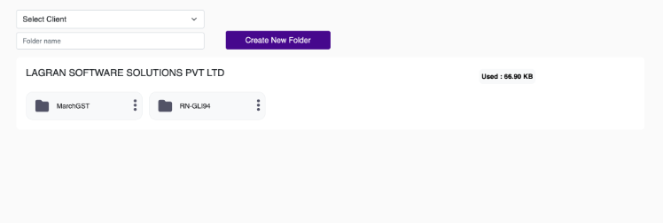 Client Files & Folder Management