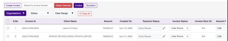 Smart Invoice Manager